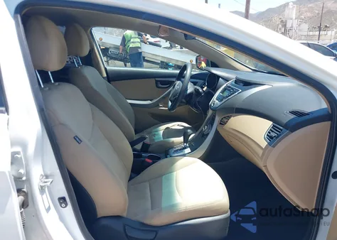 2011 Hyundai Elantra Gls from USA, damaged, VIN 5NPDH4AE1BH030738